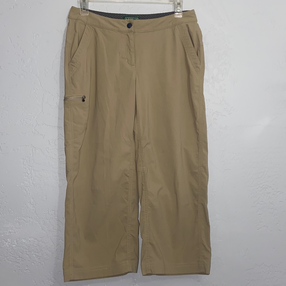 L.L. Bean Women’s Water Repel Cropped Pants Misses 8P